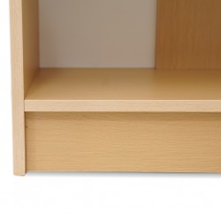 Casablanca Bookshelf White & Golden Oak