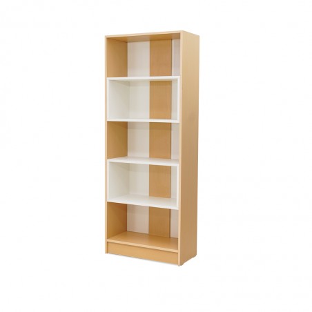 Casablanca Bookshelf White & Golden Oak