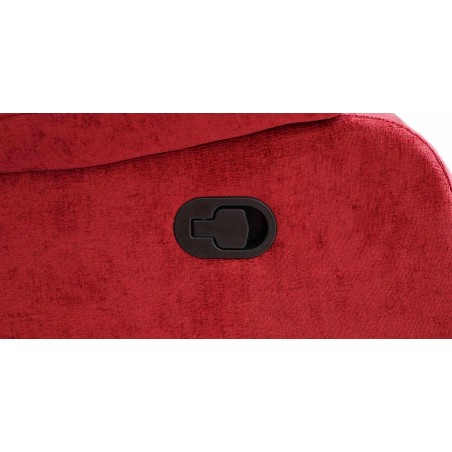 Sabella Recliner Sofa 3+2 Cranberry Col Fabric