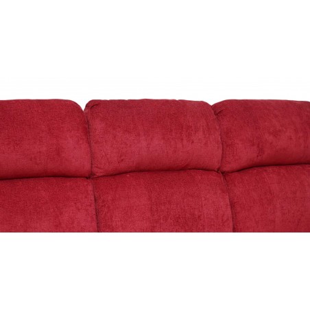 Sabella Recliner Sofa 3+2 Cranberry Col Fabric