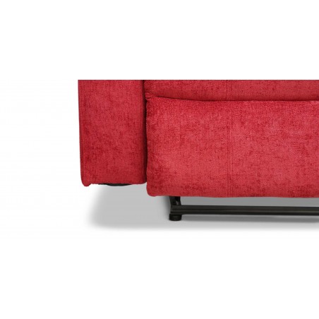 Sabella Recliner Sofa 3+2 Cranberry Col Fabric