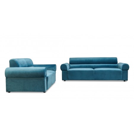 Zenith 3+2 Laurel Fabric Sky Blue