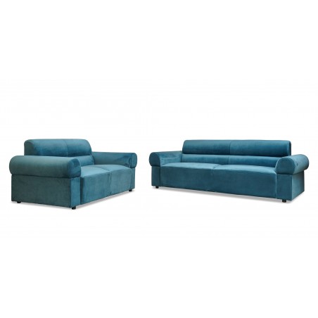 Zenith 3+2 Laurel Fabric Sky Blue