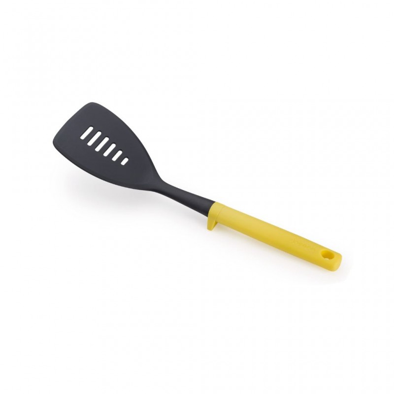 Joseph Joseph Duo 10552-JJ Light Yellow Slotted Turner Spatula "O"