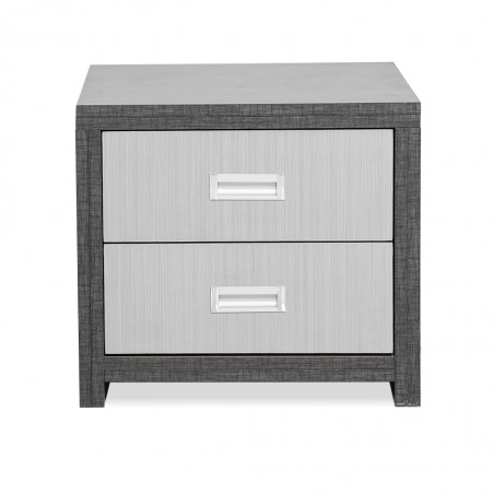 Elegancia Night Table Dark Shadow & Ash Shadow