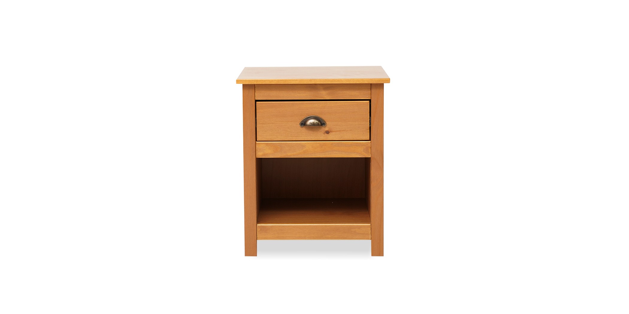 Topazio Night Table 1 Drawer Freijo/Solid Wood