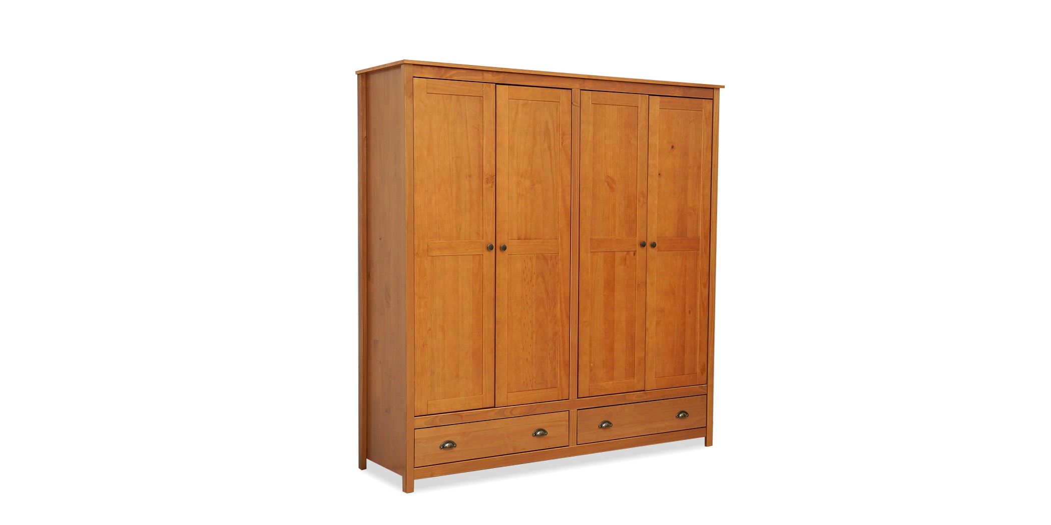 Topazio Wardrobe 4 Doors And 2 Drawers Freijo