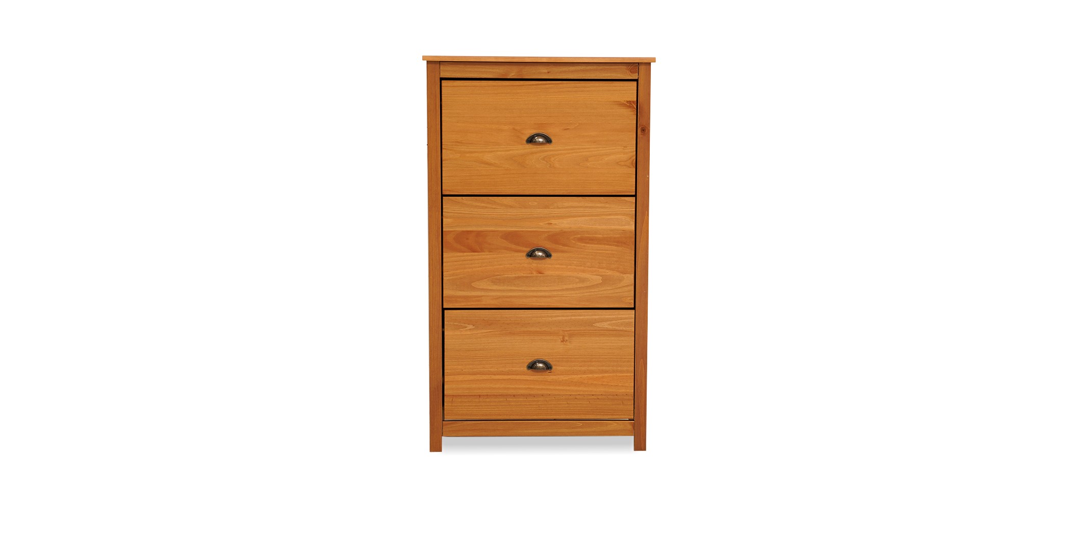 Topazio Shoe Cabinet Freijo/Solid Wood