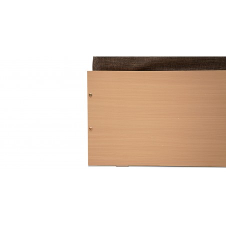 Capella Bed 150x190 cm White & Oak