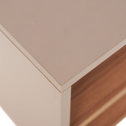 Verdana Side Table Smorkey & Walnut Verdana Side Table Smorkey & Walnut