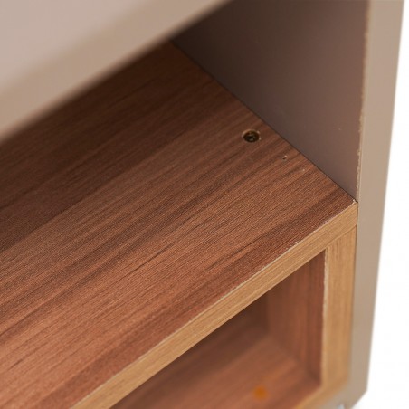 Verdana Side Table Smorkey & Walnut