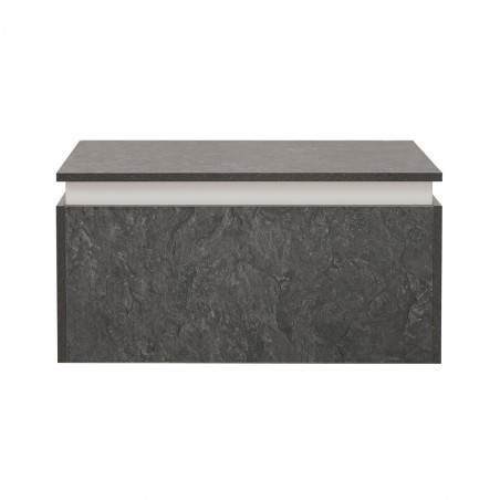 Siena Coffee Table Bright Cement & Dark Cement