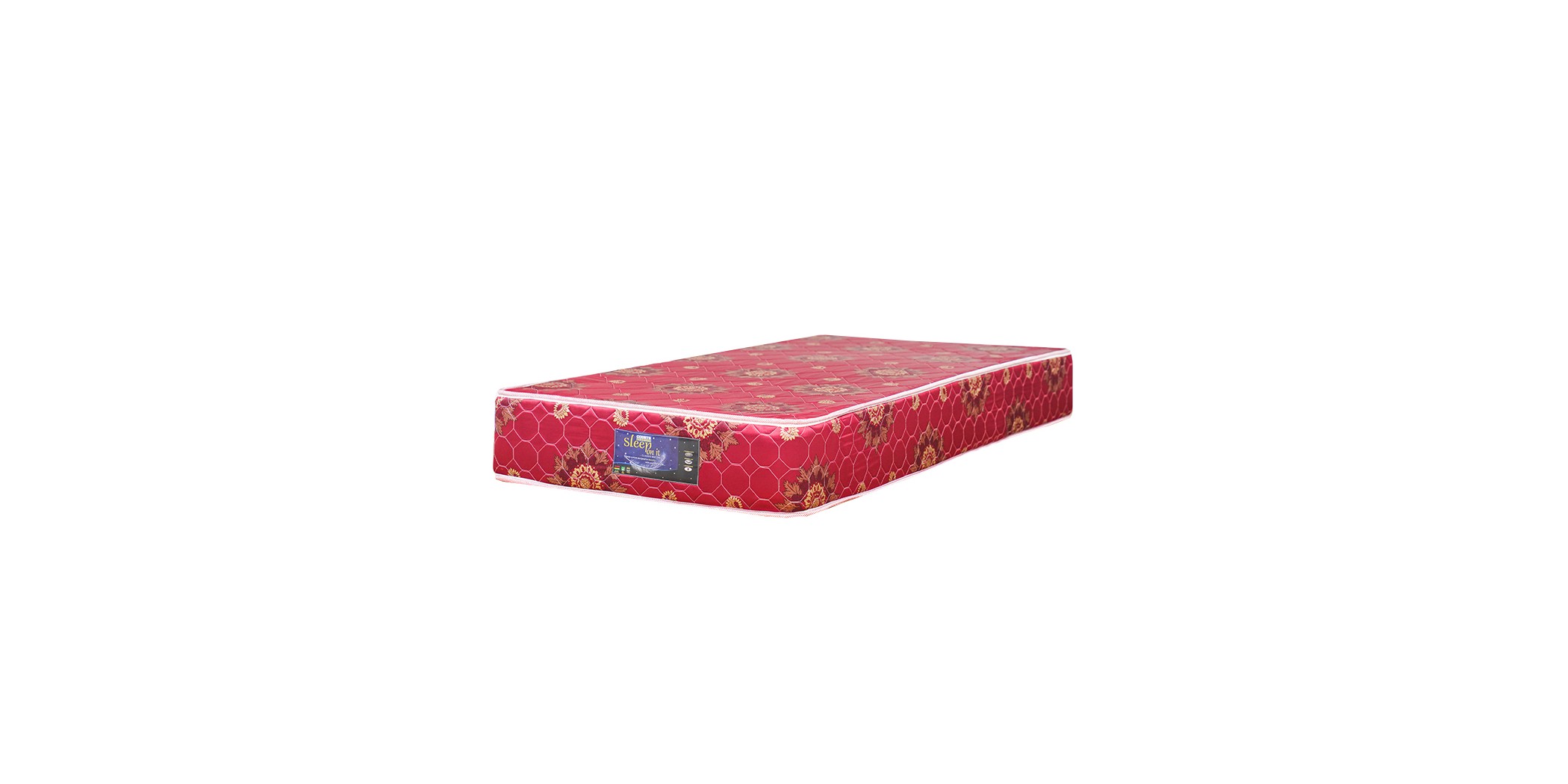 Sleep On It Classic Single 90x190 cm Microquiled Red