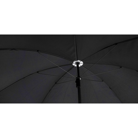 Orson Table & 4 Chairs With Umbrella Black