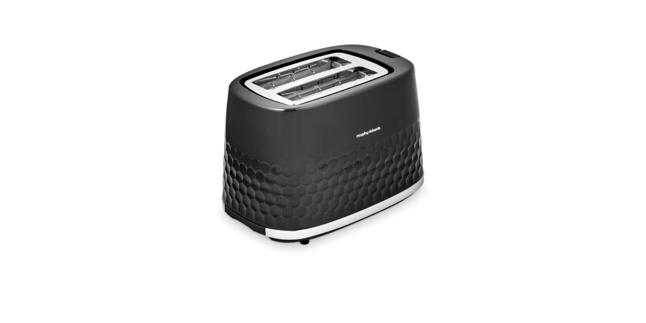 Morphy Richards 220031 Hive 2YW Black 2 Slice Toaster