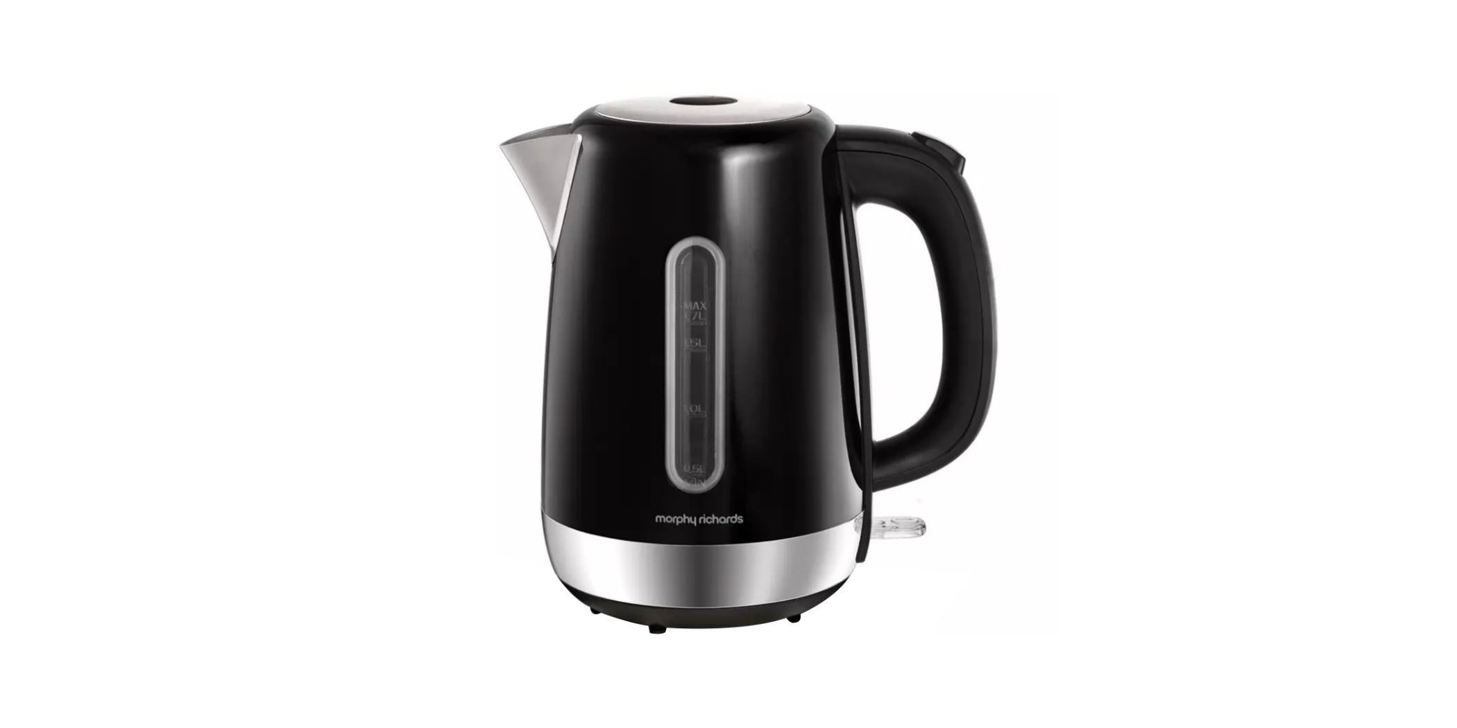 Morphy Richards 102783 Equip 2YW Black 1.7L Kettle