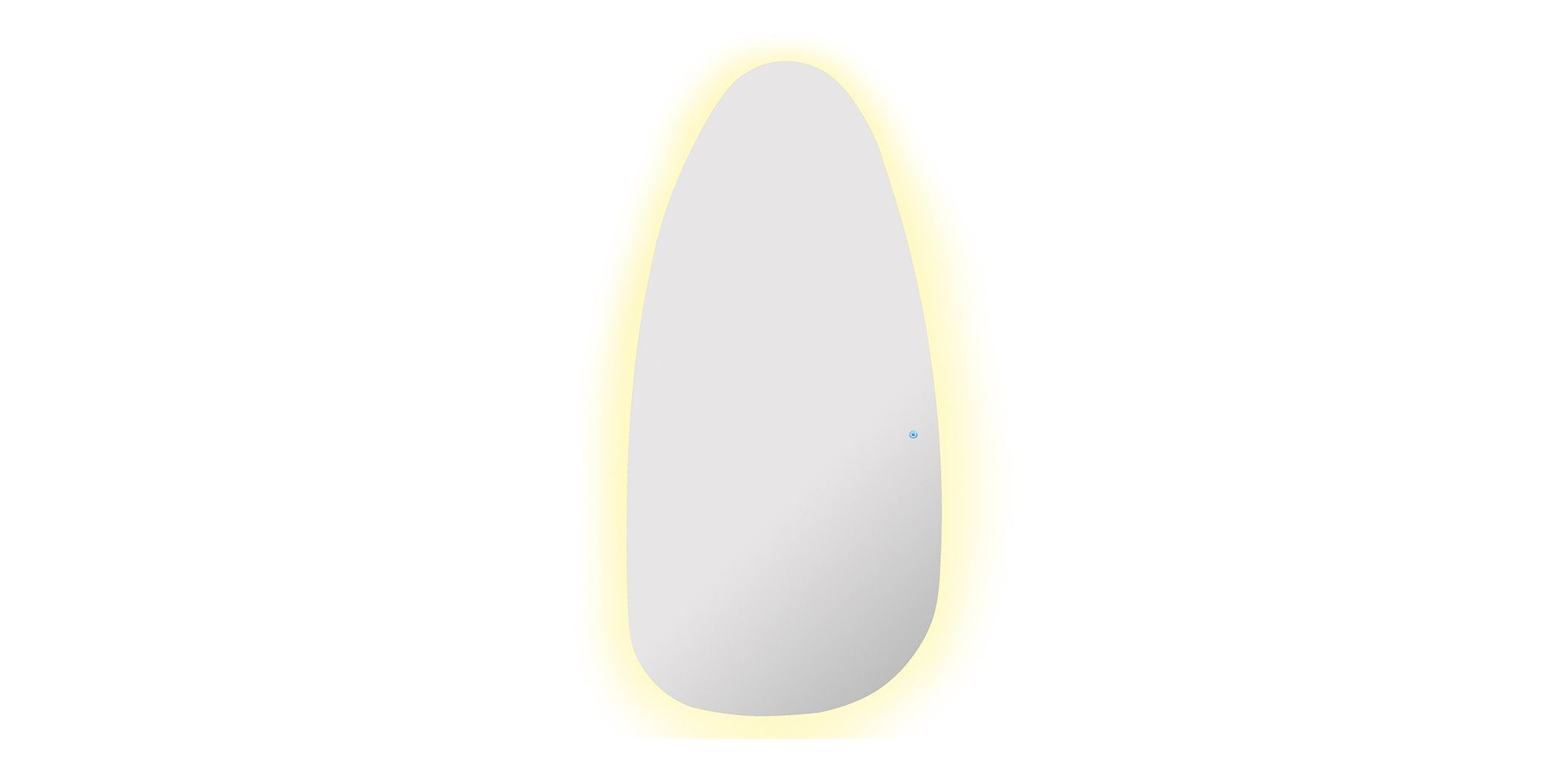 Anglo Mirror 75x2x155 cm	PVC/Mirror/Led/Touch Control/Silver Mirror