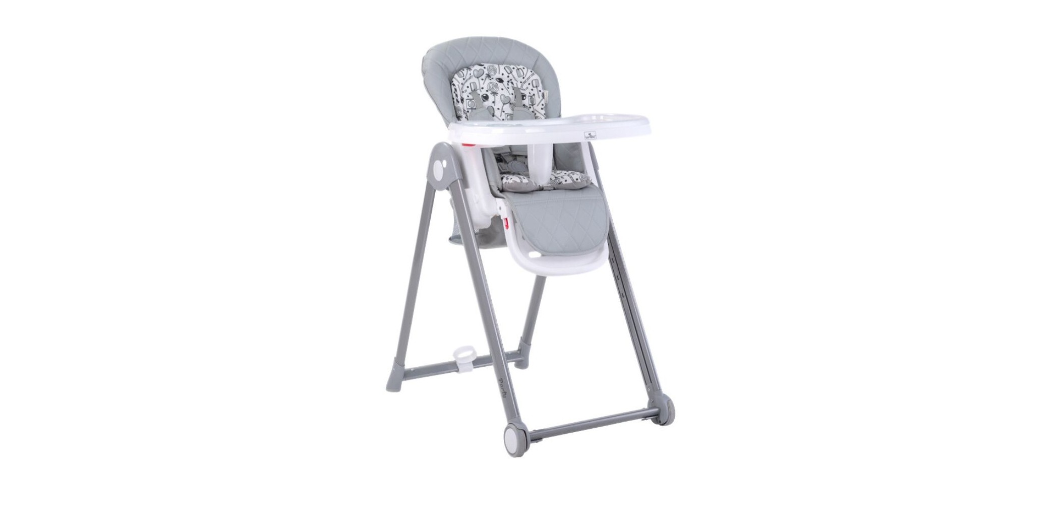 Lorelli High Chair Party Cool Grey Leather 10100372325