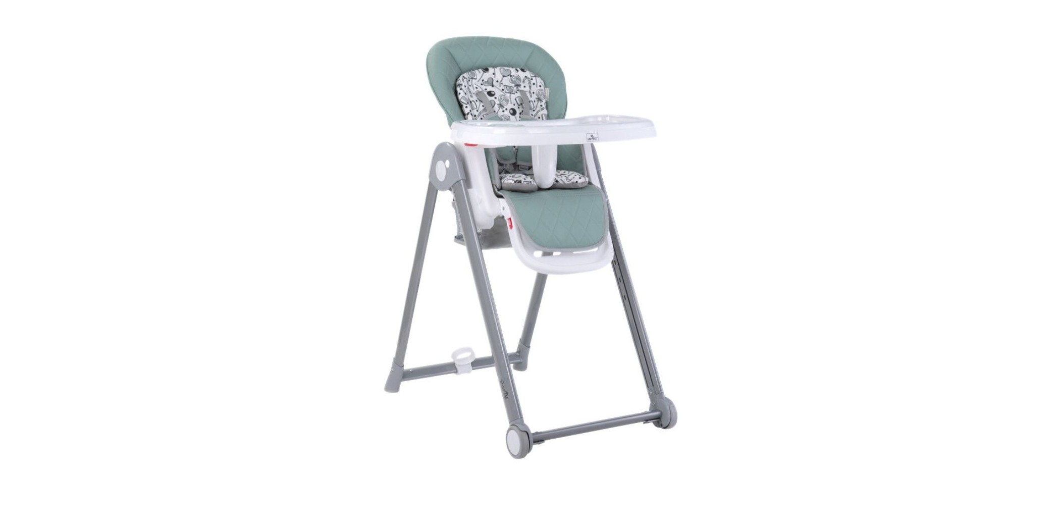 Lorelli High Chair Party Iceberg Green Leather 10100372334