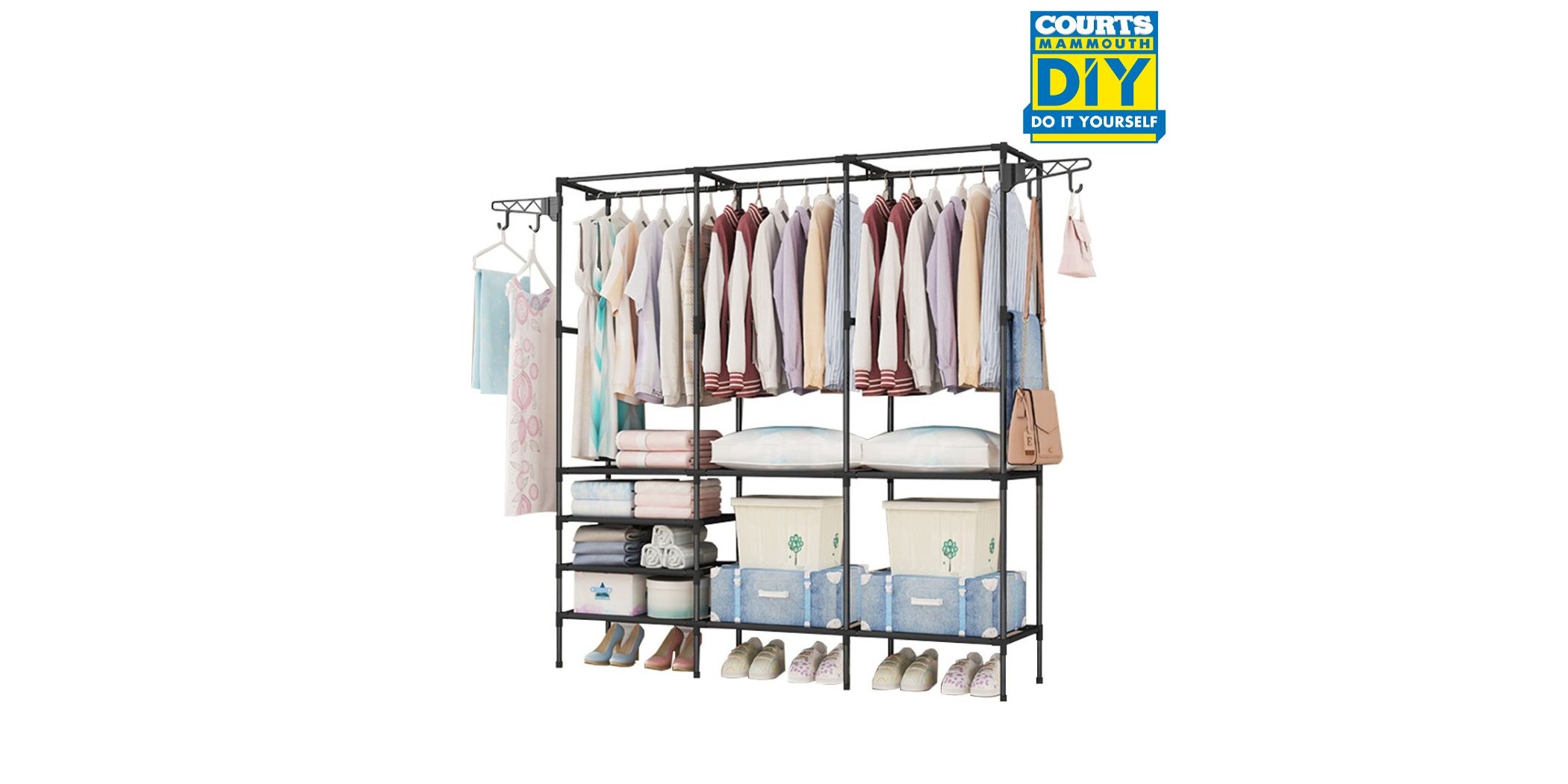 Parma Clothes Hanger Black