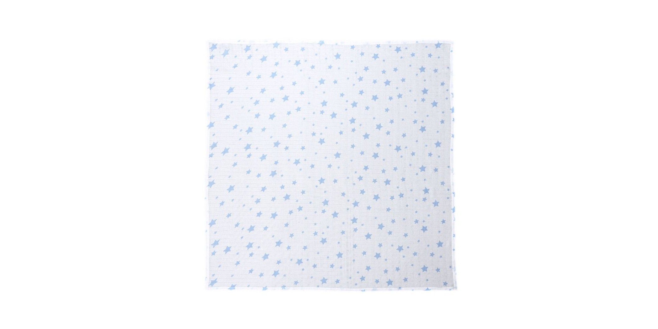 Lorelli Muslin Swaddle Blanket White With Aquatic 10340092304 80x80 cm