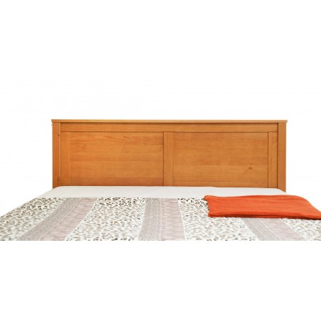 Topazio King Bed 180x200 cm Freijo/Solid Wood