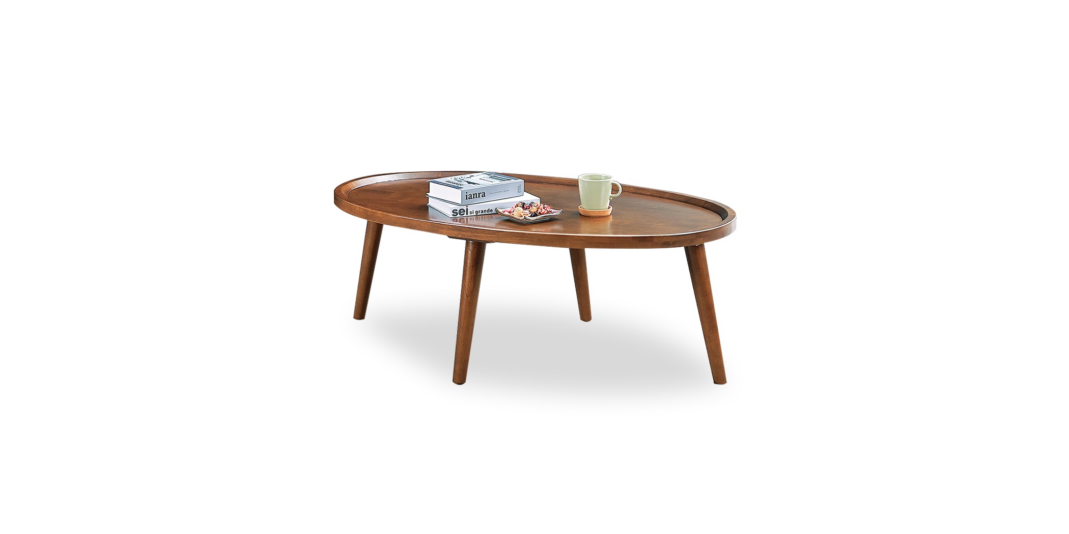 Fennel Coffee Table Walnut