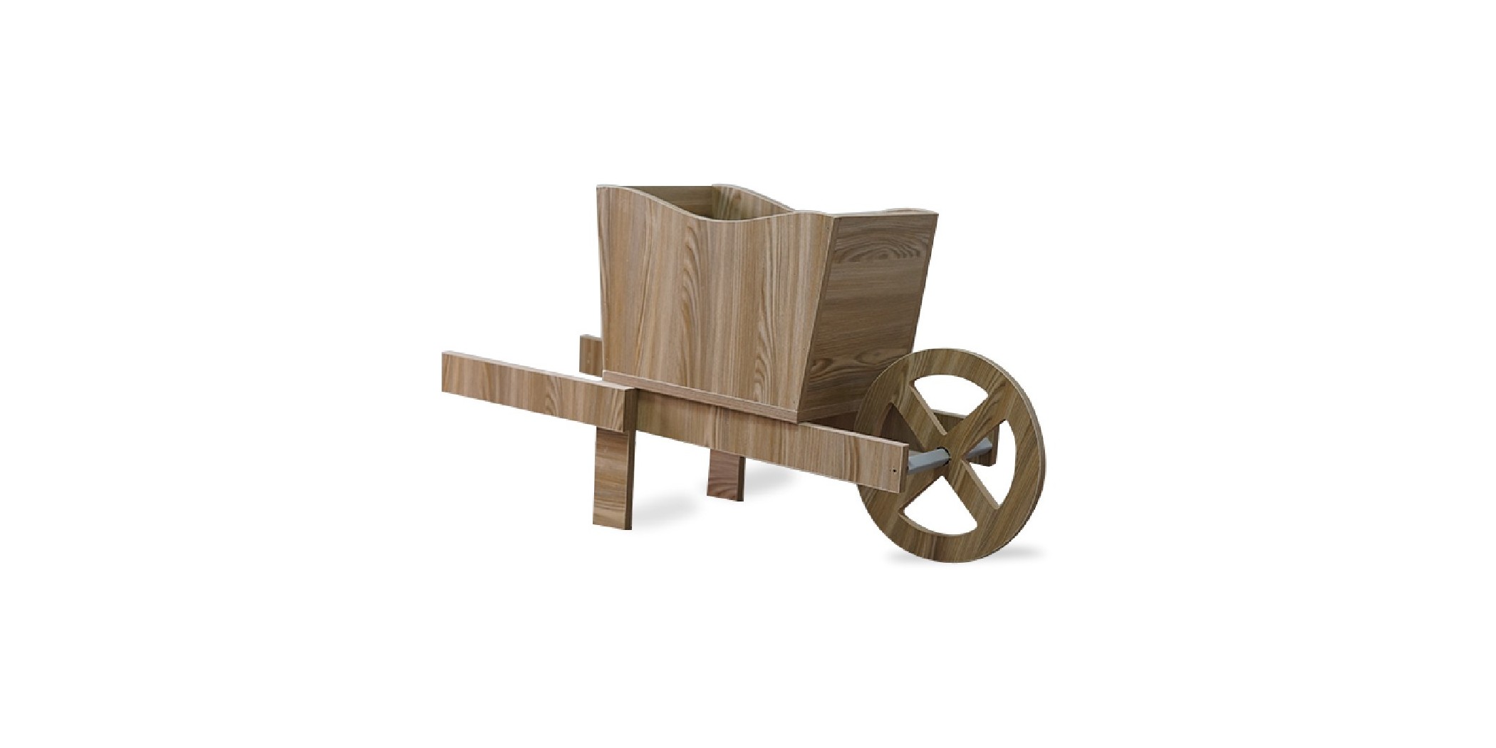 Flower Stand - Brouette Melamine MDF Ref FC252