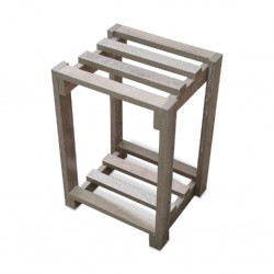 Flower Stand Square 2 level Melamine MDF Ref FC253