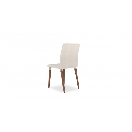 Abbey Table and 6 Chairs Off White & Champagne