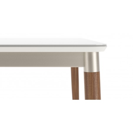 Abbey Table and 6 Chairs Off White & Champagne