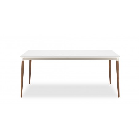 Abbey Table and 6 Chairs Off White & Champagne