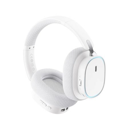 Baseus Aequr GH02 Gaming Wireless Headphones White Wireless Headphone A00050800211-00