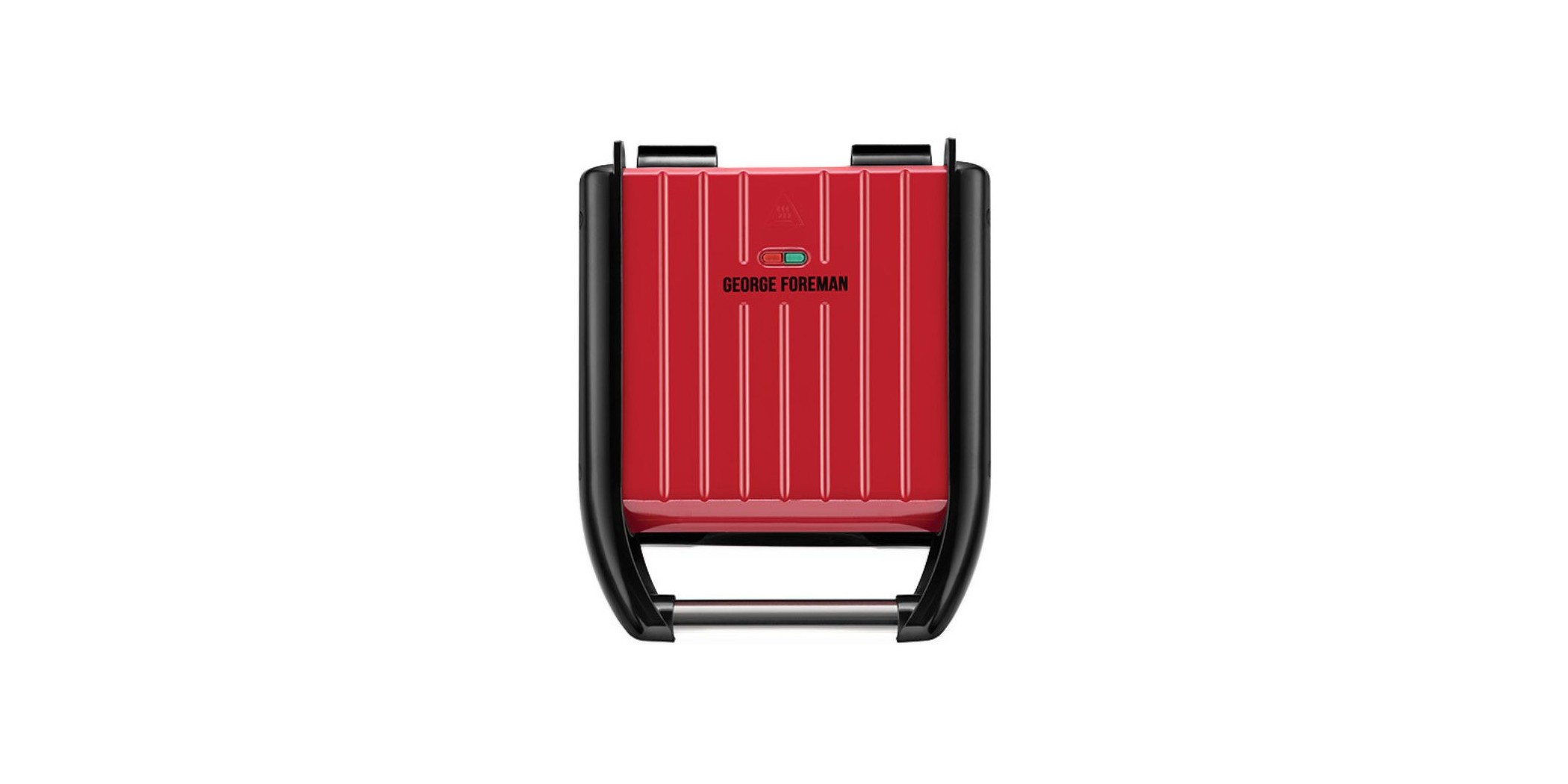 George Foreman 25030 Steel Compact Red Grill GF020 "O"