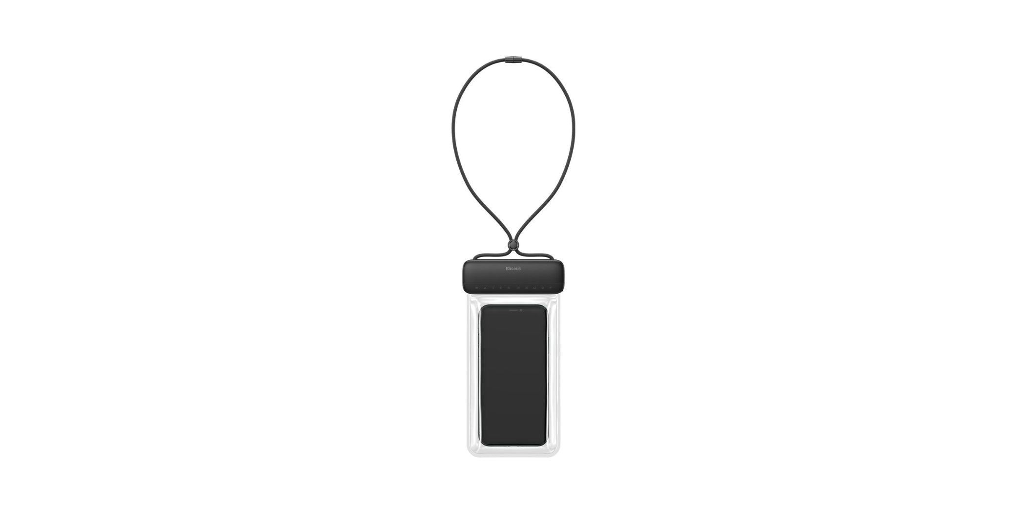 Baseus Aquaglide Waterproof Phone Pouch Black Cylindrical Slide Lock Cluster P60263701113-00