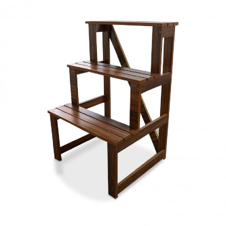 Flower Stand 3 step Melamine MDF Ref FC278