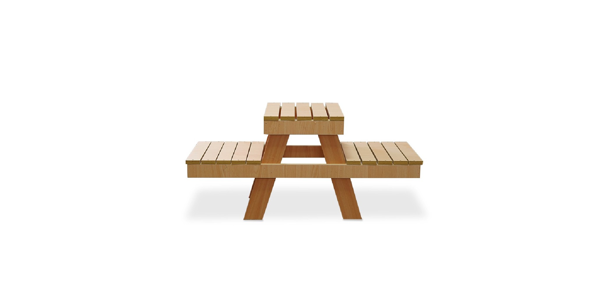 Flower Stand - 2 layers Melamine MDF Ref FC277