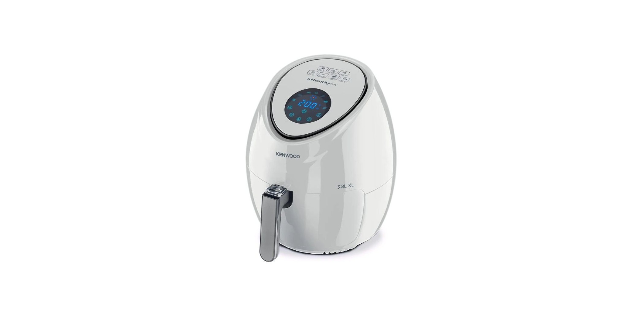 Kenwood HFP30.000WH 3.8L Digital White Airfryer 00C460901KEAS