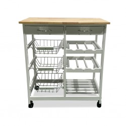 Maryland Kitchen Island Cart Trolley