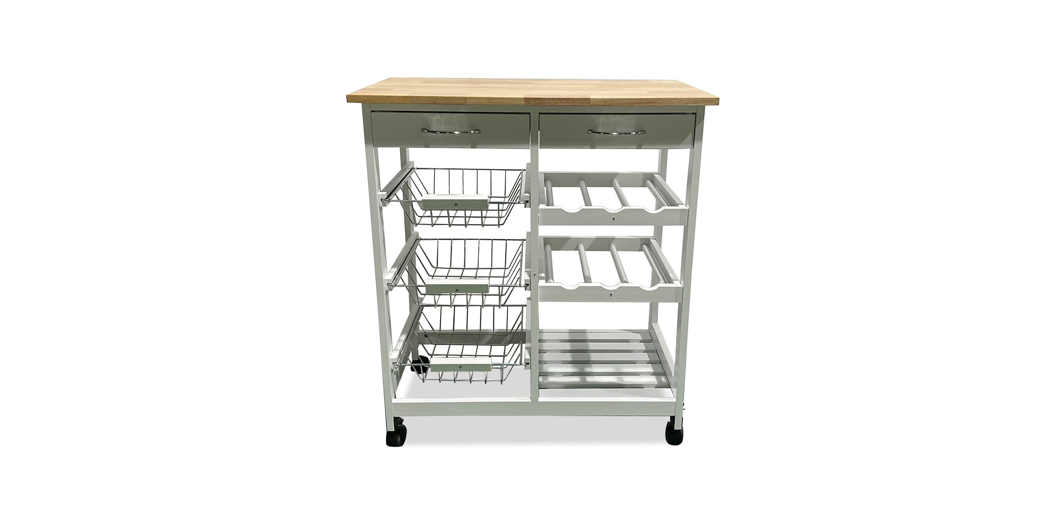 Maryland Kitchen Island Cart Trolley