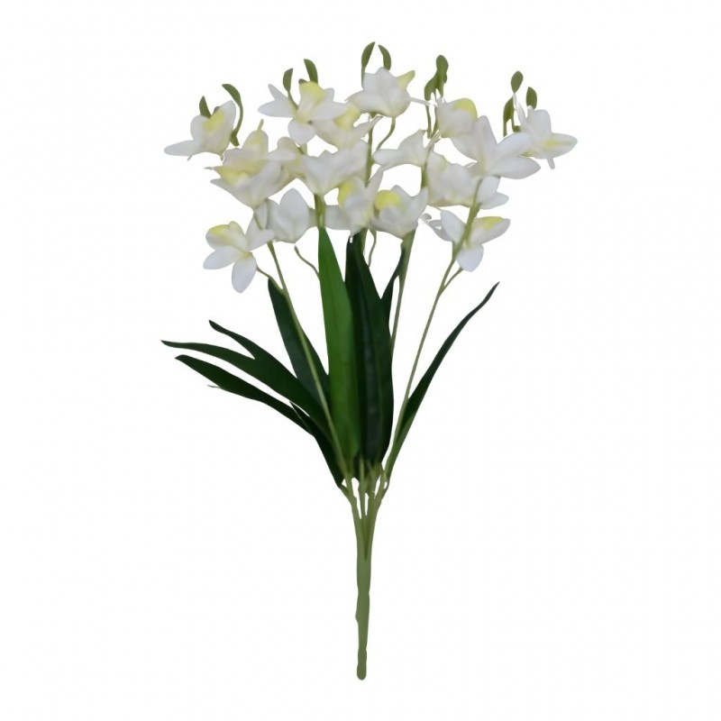 Artificial Flower White 58 cm CM246104 Artificial Flower White 58 cm CM246104