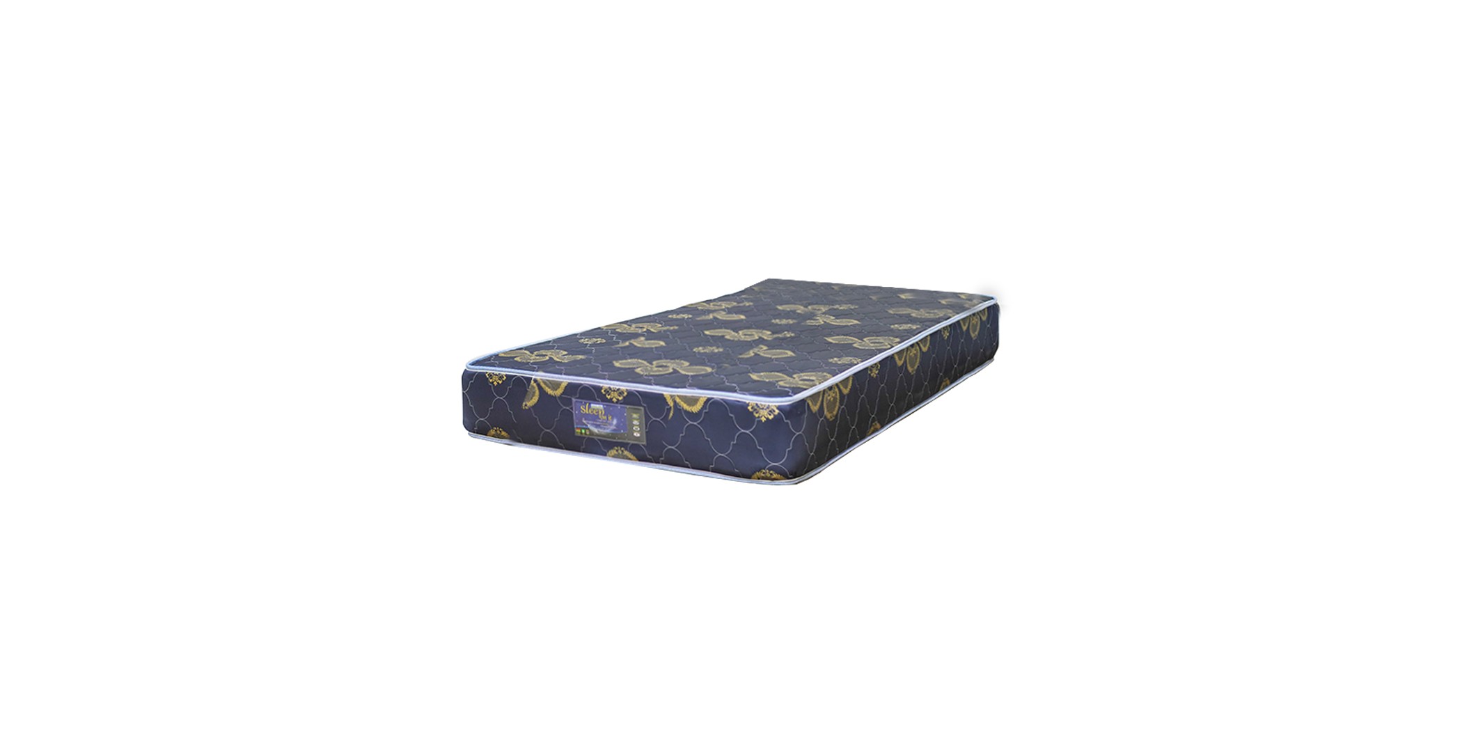 Sleep On It Econo Comfort Single 90x190 cm Bonnell Spring Fabric Blue