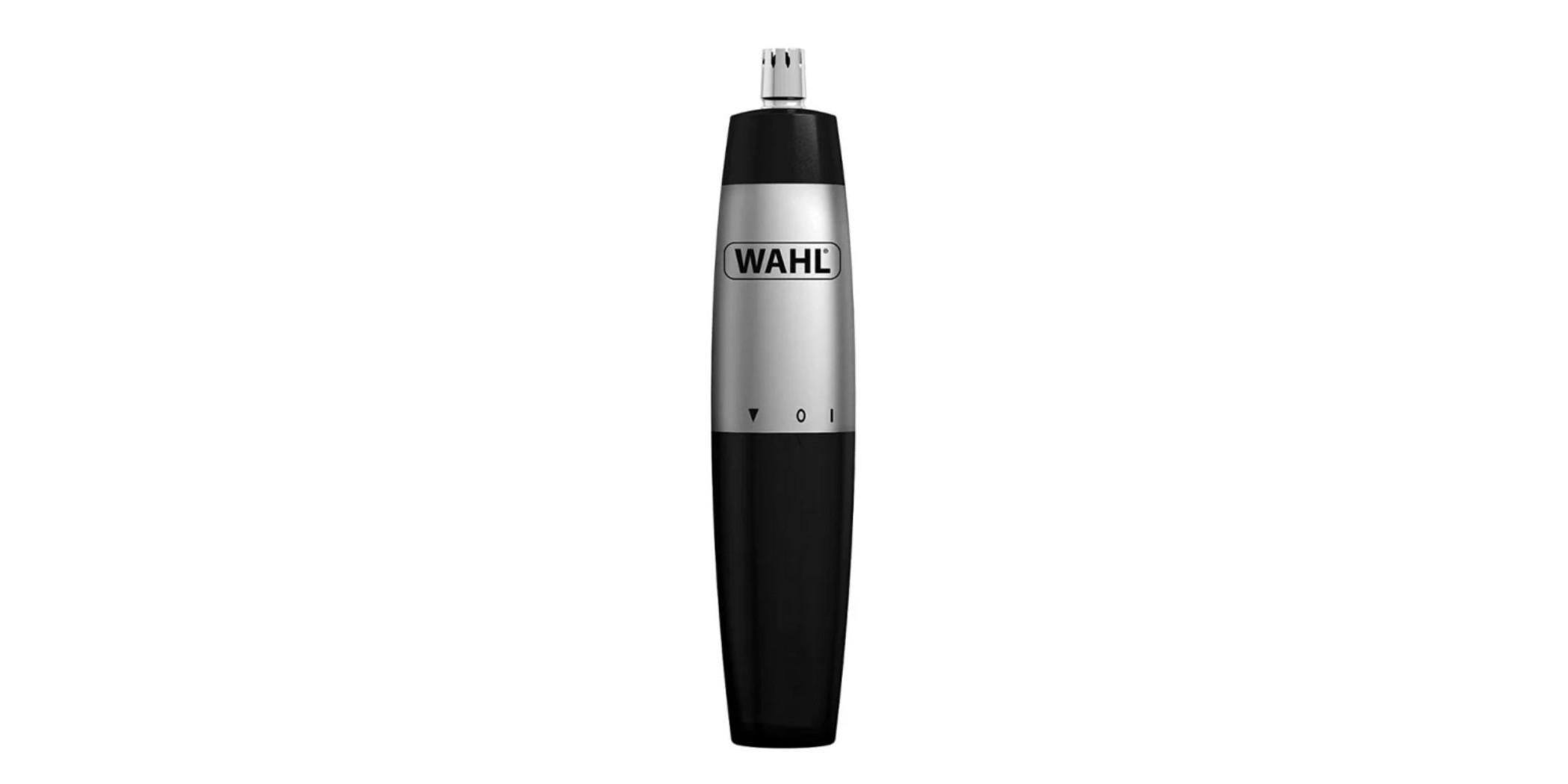 Wahl 5642-135 Silver & Black Nose Trimmer "O"