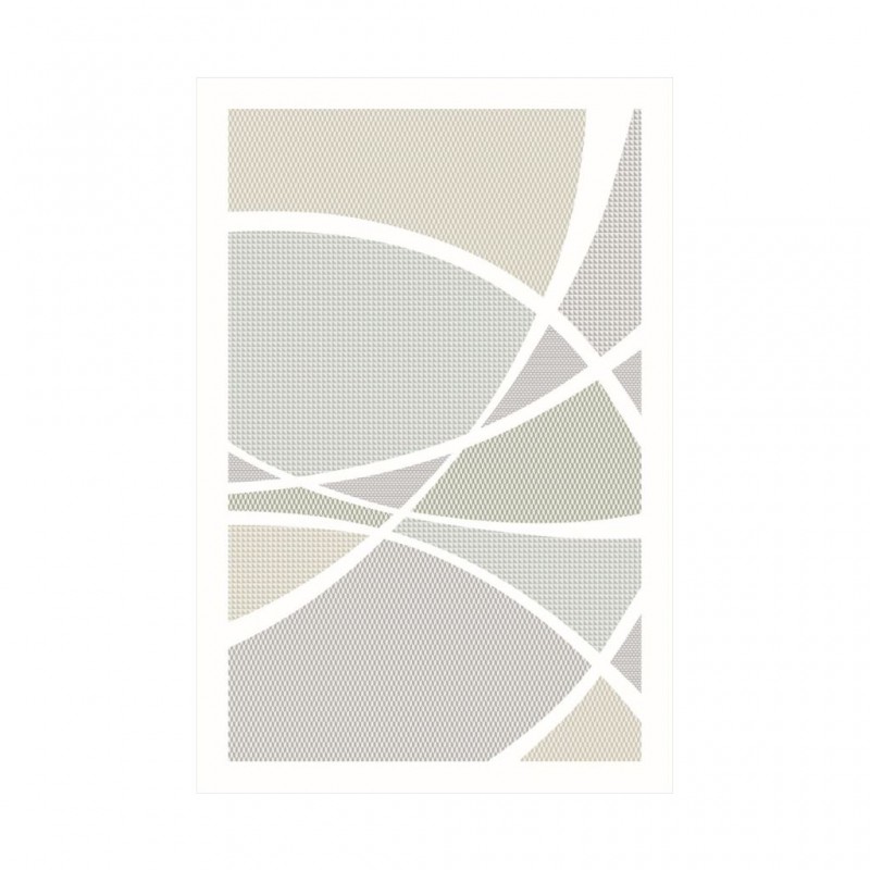 Printing Rug 160X230 cm Light Green And Grey Mix Printing Rug 160X230 cm Light Green And Grey Mix