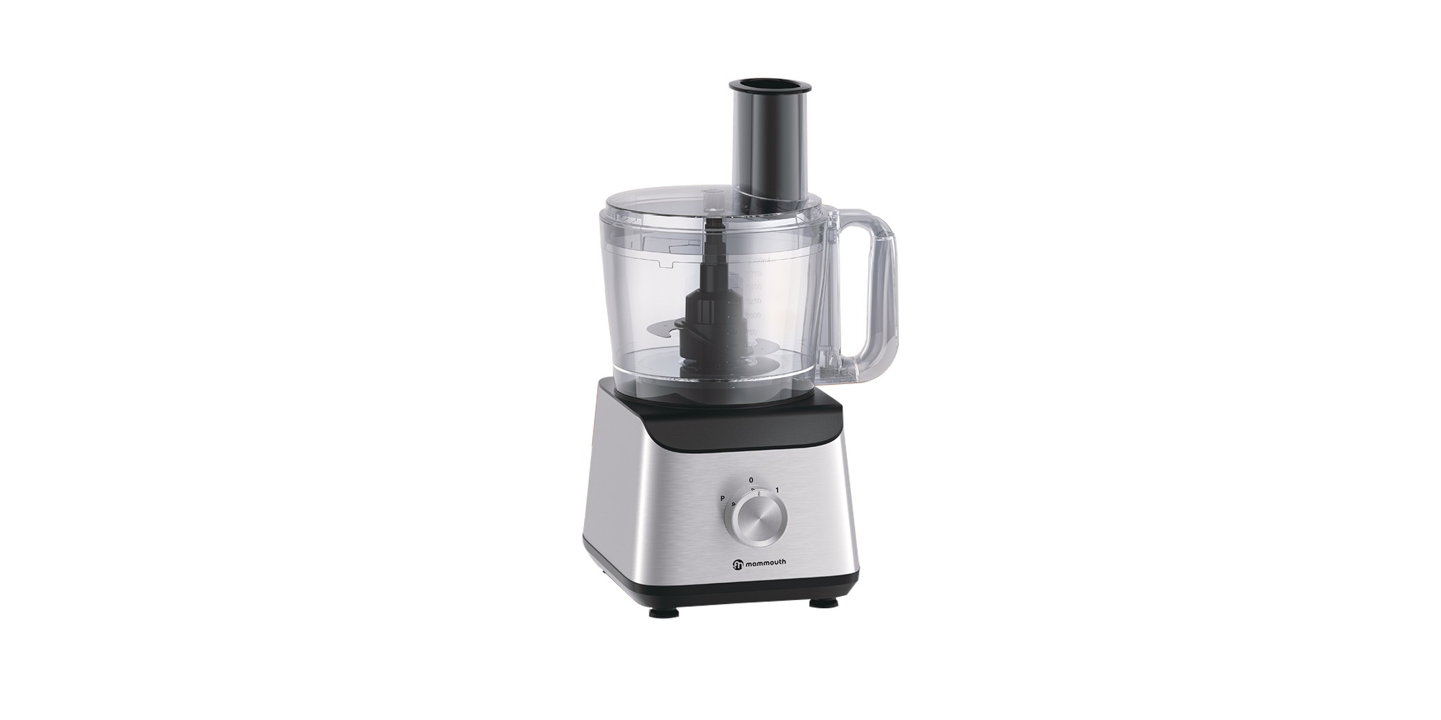 Mammouth MFP-E01 Multifunctional S/S Food Processor With 1.5L Glass Blender & 300ml Plastic Grinder