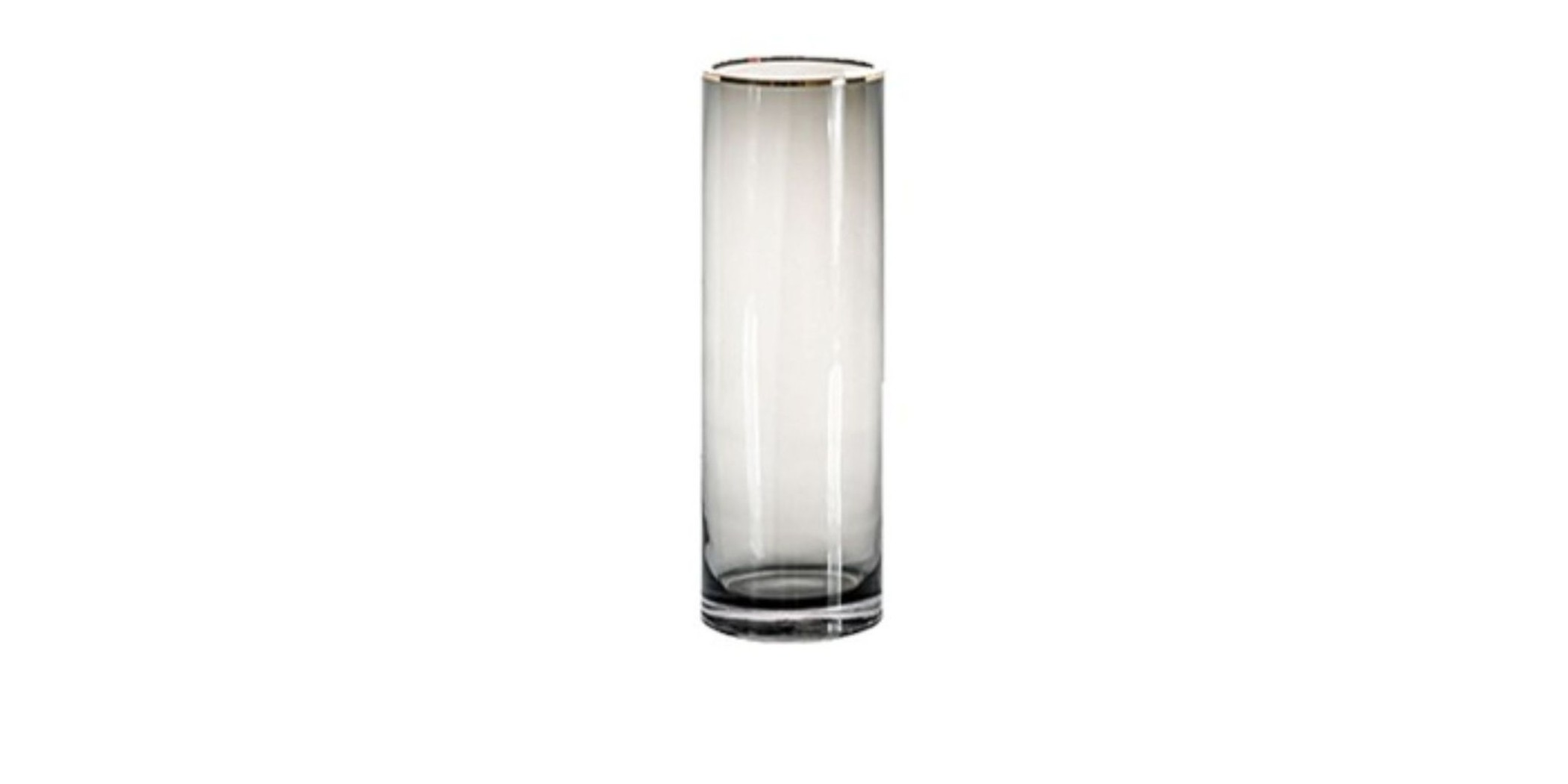Vase Glass 10.5x10.5x30cm