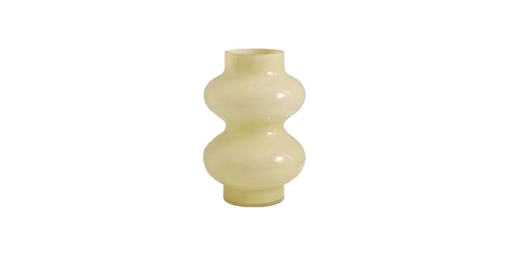 Vase Glass 9x9x25cm