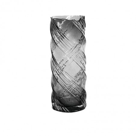 Vase Glass 9.5x9.5x25.5cm