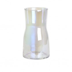 Vase Glass 8x9.5x17cm