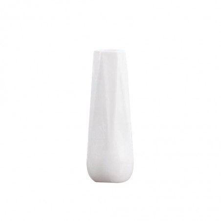 Vase Ceramic 6x7.5x24H cm White